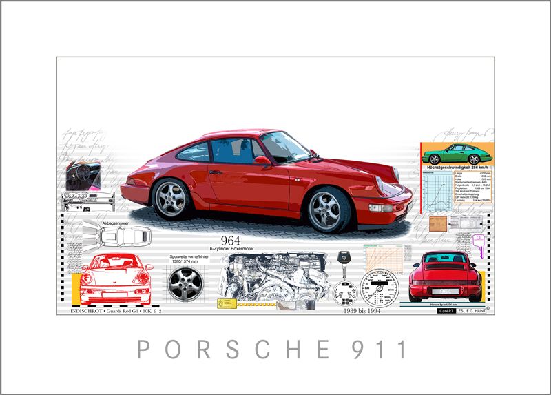 Porsche 964 von Leslie Hunt