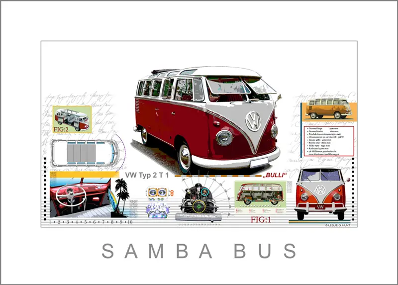 VW T1 Samba Bus