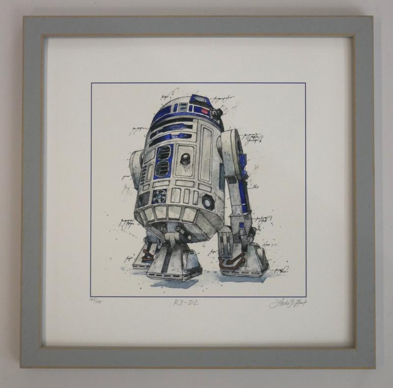 Bild vom Star Wars Roboter R2D2