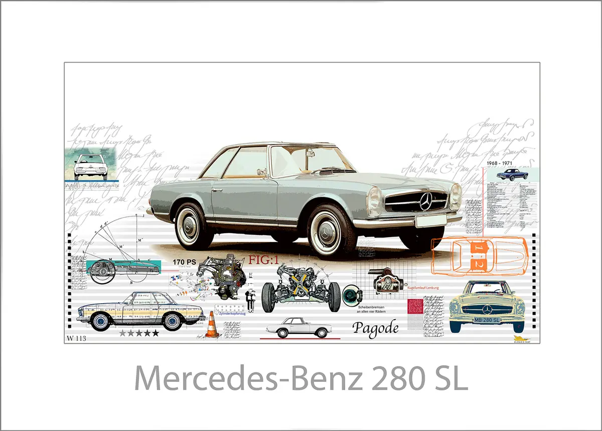 Mercedes - Benz 280 SL Pagode