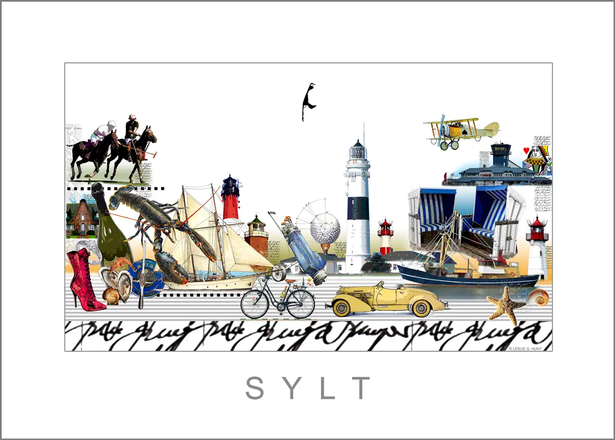 Cityprint Sylt von Leslie G. Hunt